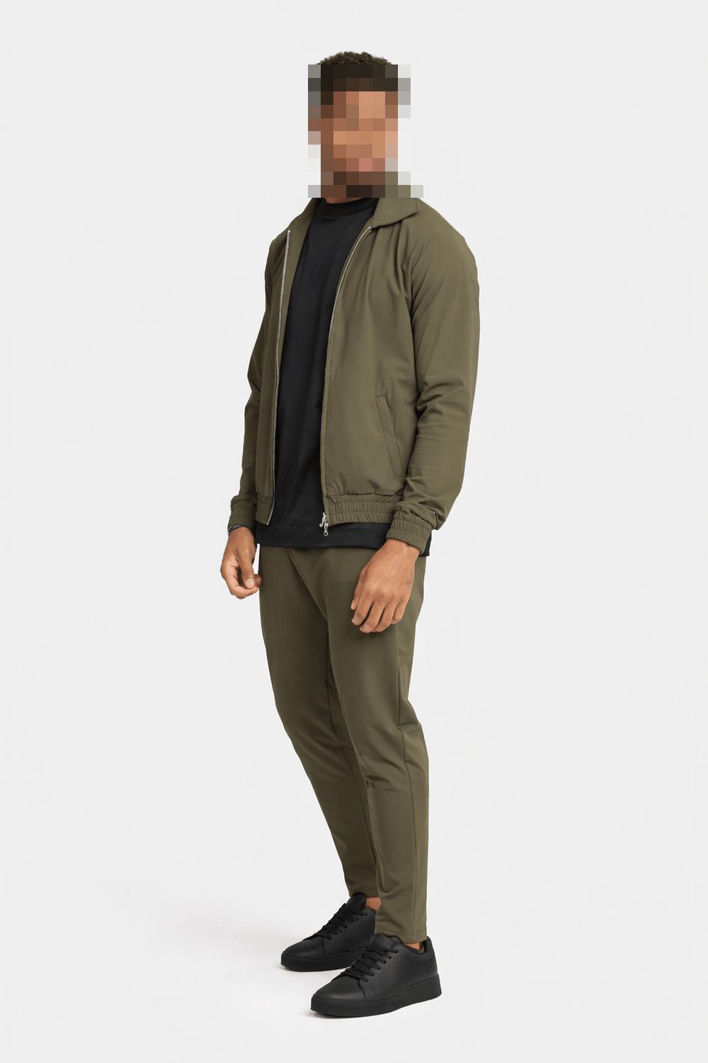 KAKI GREEN TECH SUIT PRIVE